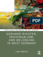 Gerhard Richter, Individualism, and Belonging in West Germany