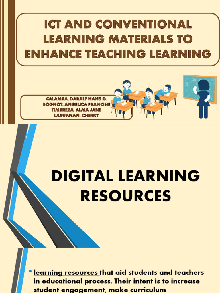 Enhancing Teaching with ICT and Conventional Materials | PDF | Career ...