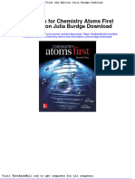 Test Bank For Chemistry Atoms First 2nd Edition Julia Burdge Download