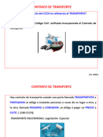 Clase. Transporte - Contratos Asociativos.