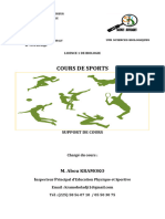 Cours de Sport Bio l1 PDF