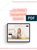 2023 Money Management Routine