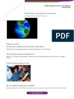 NCERT Solutions For Class 5 April 4 EVS Chapter 11 Sunita in Space
