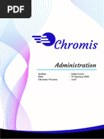 Chromis Administration