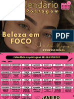 Calendário de Postagem