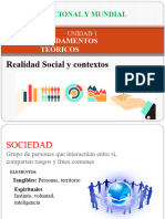 Realidad Social y Contextos