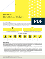 CLS Business Analyst