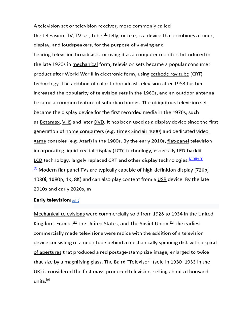 Television | PDF