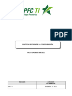 PFCTI-OPE-POL-006-2022 Gestión de La Configuración (15nov2023)