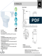 WC ATENAS MURO-N RIMLESS