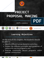 Project Proposal Making