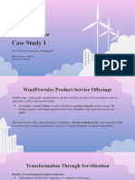 WindProvider Case Study Review