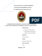 Grupo 8 ADMINISTRACIÓN DE PROGRAMAS Y RESPONSABILIDAD SOCIAL PARA SECTORES MAS VULNERABLES, NIÑOS - AS Y ADOLESCENTES