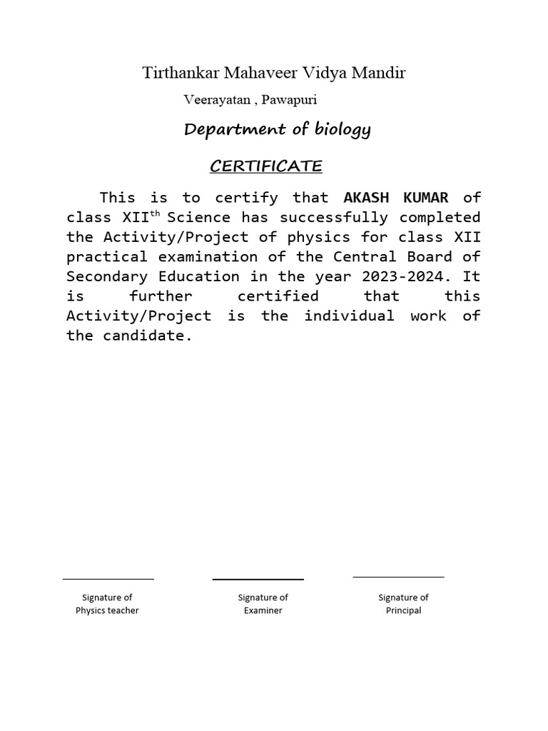 Certificate | PDF | Technology & Engineering