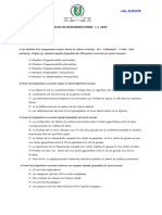 Pré-Session 2023 CHIMIE-BIOCHIMIE 2 Sujets