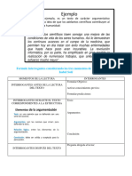 Formule Interrogantes Considerando Los Tres Momentos de La Lectura Propuesto Por Isabel Solé