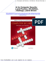 Test Bank For Computer Security Principles and Practice 4th Edition William Stallings Lawrie Brown