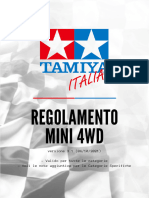 Regolamento Ufficiale Tamiya Mini4wd 2021