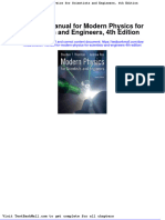 Solution Manual for Modern Physics for Scientists and Engineers 4th Edition