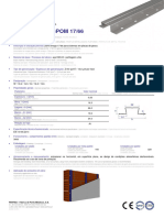 Ficha Técnica - Perfil Omega