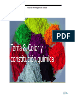 Tema 8. Color y Constitución Química