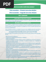 Tira-Duvidas Eleições 2020