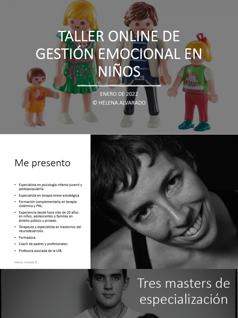 Taller de PNL para Gestión Emocional Infantil | PDF | Las emociones | Ira