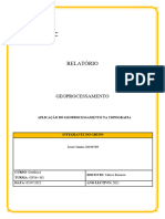 Geoprocessamento Na Topografia