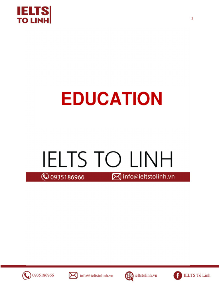 T v ng ch education ielts t linh pdf