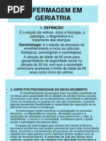 Enfermagem Em Geriatria