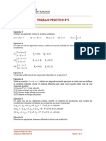 Trabajo Práctico 6 - MATEMATICA PI - Sistemas de Ecuaciones