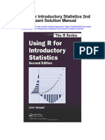 Using R For Introductory Statistics 2nd Verzani Solution Manual