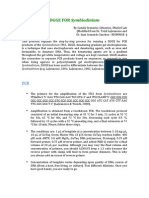 DGGE Analysis of Symbiodinium ITS2 for Strain Differentiation