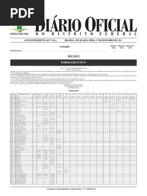 Ibaneis Sanciona Novos Valores para o IPVA No DF | PDF
