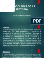 Diapositiva de Metodología de La Historia