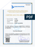 Certificado - Politicas Publicas Arsenio