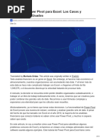 Tutorial de Power Pivot para Excel Los Casos y Ejemplos Más Usados