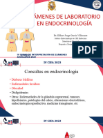 Examenes de Laboratorio en Endocrinología