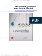 Test Bank For Economics 3rd Edition Dean Karlan Jonathan Morduch