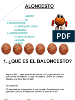 Baloncesto Diapositiva