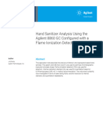 Application Hand Sanitizer Analysis 8860 Fid 5994 2089en Agilent