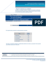 Reporte Individual de Resultados