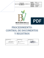 PR-SGC-002 Control de Documentos y Registros