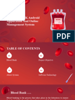 Blood Bank Android Application and Online Management System