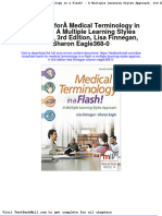 Test Bank For Medical Terminology in A Flash A Multiple Learning Styles Approach 3rd Edition Lisa Finnegan Sharon Eagle368 0