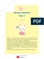 Korean Counters Part 1 B2cem4