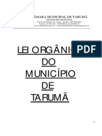 Lei Organica Taruma