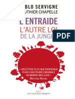 L - Entraide. L - Autre Loi de La J Pablo Servigne