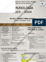 Inmunología: Dr. en C. Honorio Torres Aguilar