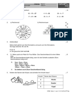 Lernzielkontrolle-Probe$geometrie - Formen Und Flächen, Zusammenfassung Rechnen$#0560$lösungen